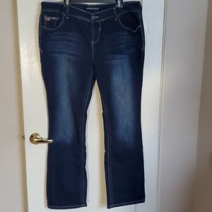 Dark wash jeans